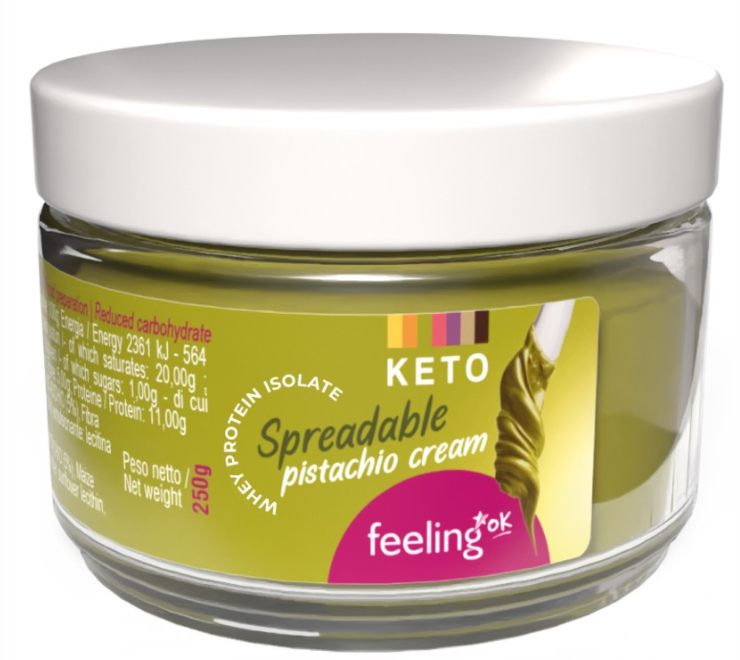 FeelingOk Crema Spalmabile Gusto Pistacchio 250 g